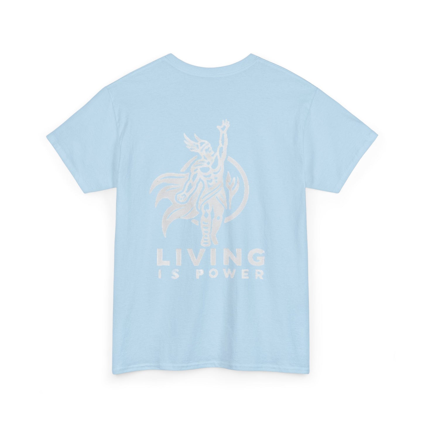 Viking Warrior Logo White on Black Living