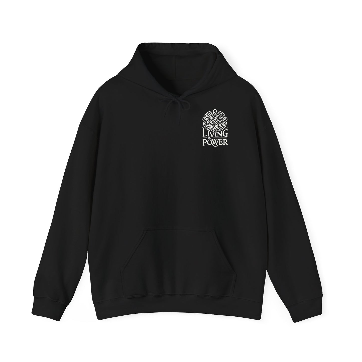 Triumphant Climber Graphic Hoodie Living Is Power Graphic Designs