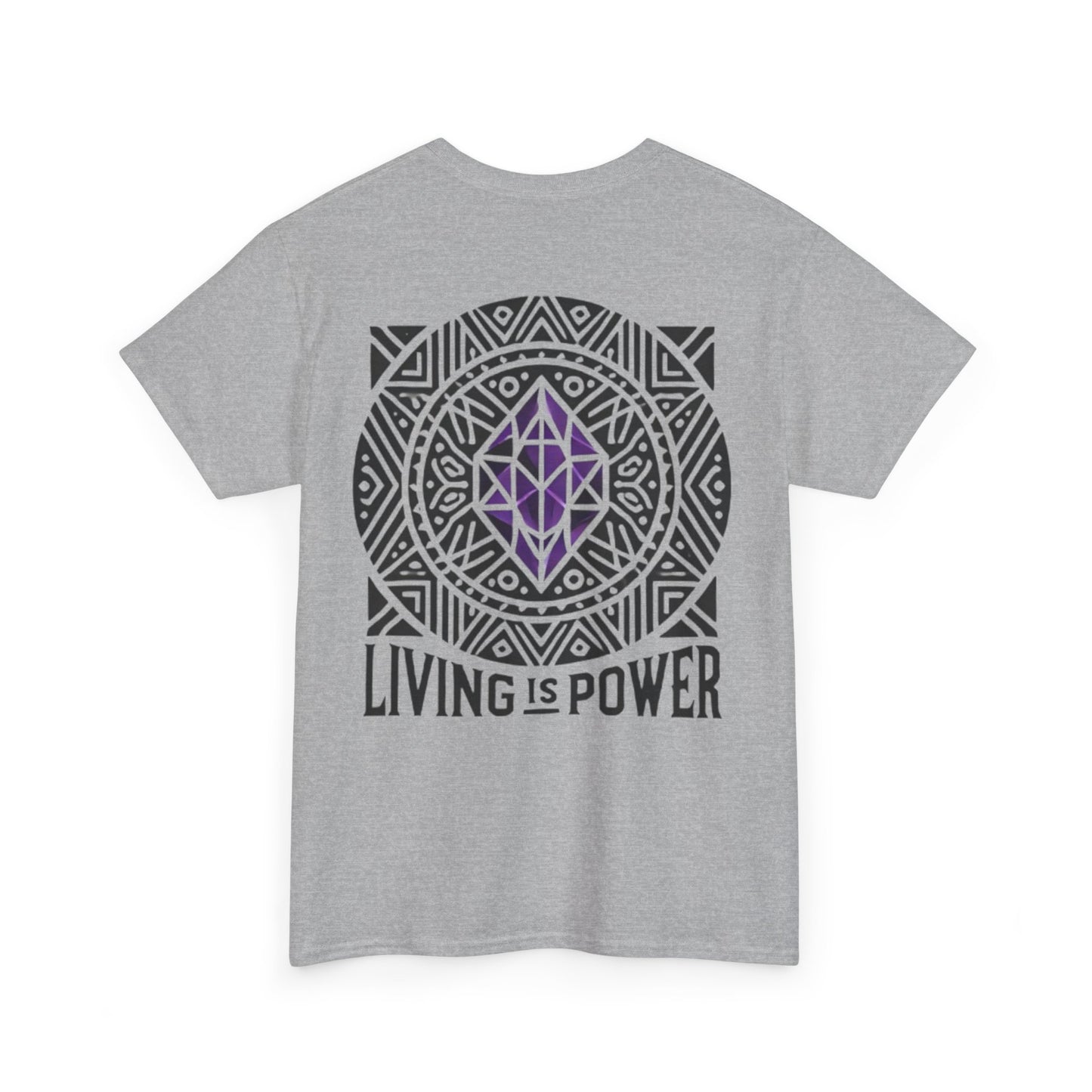 Crystal Power 'Living Is Power' T-Shirt , Crystal Apparel