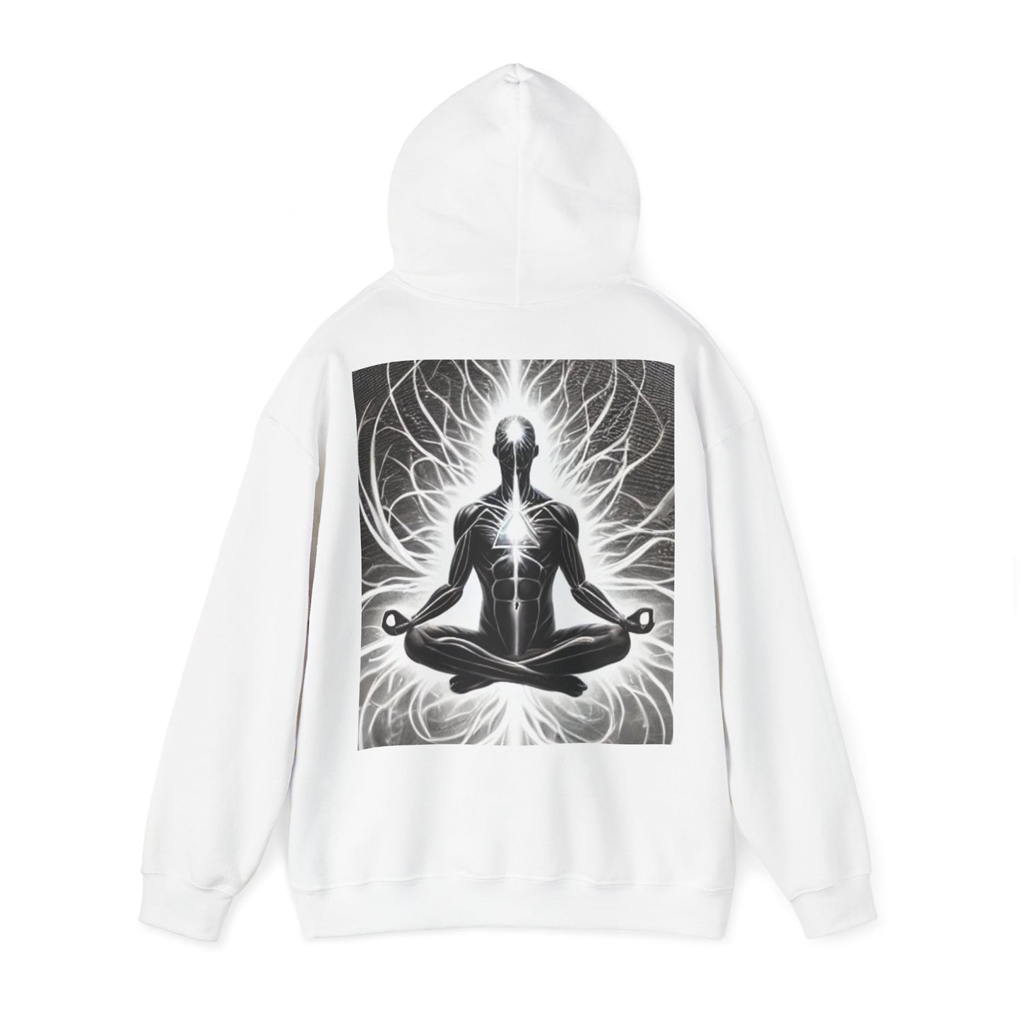 Meditation Power Within Fleece Hoodie | Living Is Power Merch