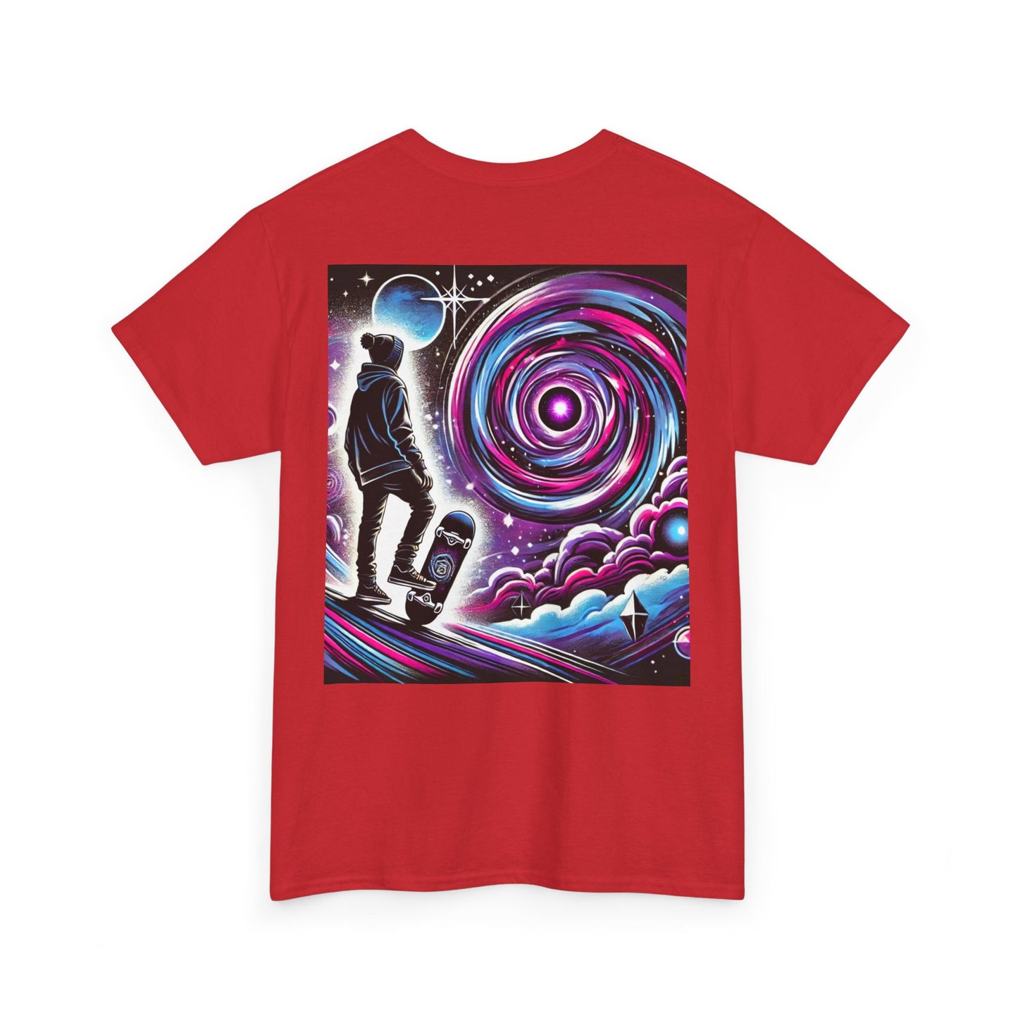 Skaters Universal Dream Graphic Tee - Living is Power Merchandise, Unisex T-Shirt, Skateboarder Gift, Streetwear Shirt, Skater