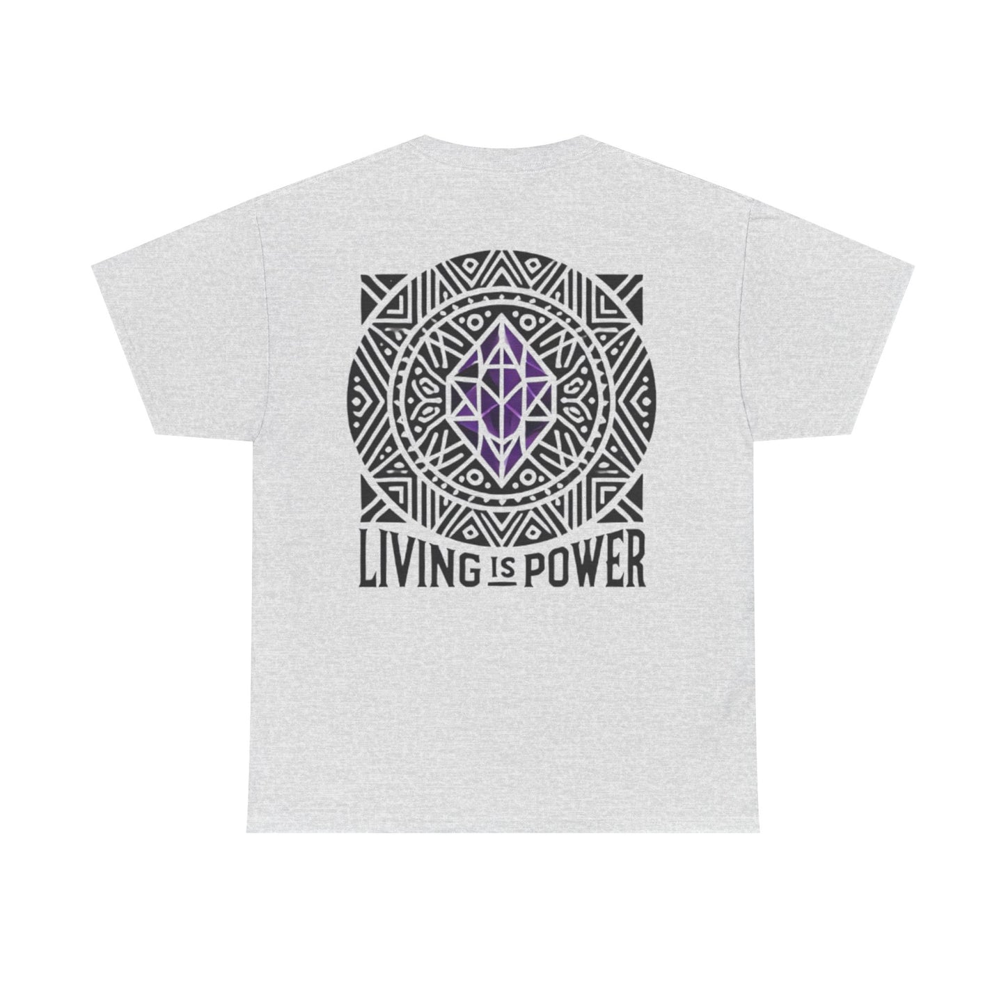 Crystal Power 'Living Is Power' T-Shirt , Crystal Apparel