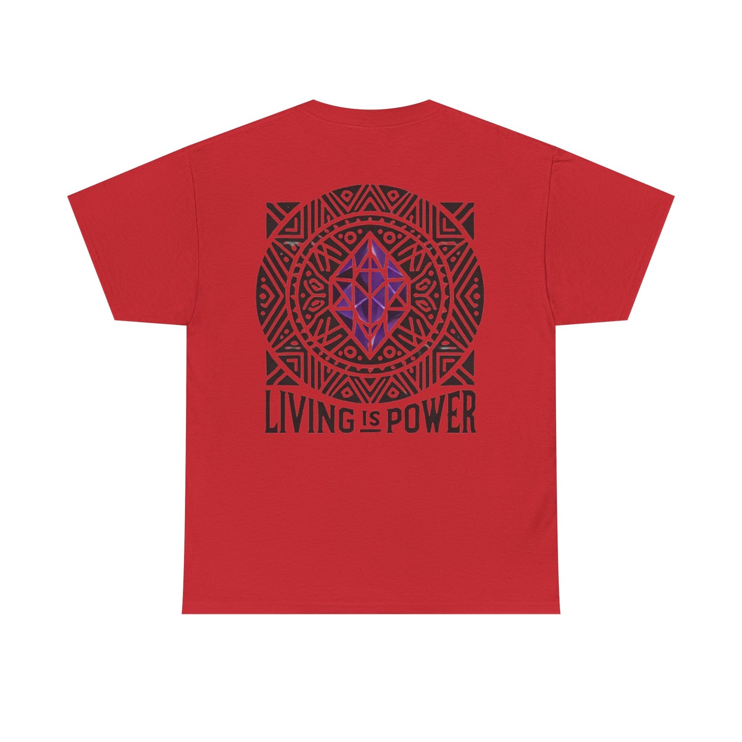 Crystal Power 'Living Is Power' T-Shirt , Crystal Apparel