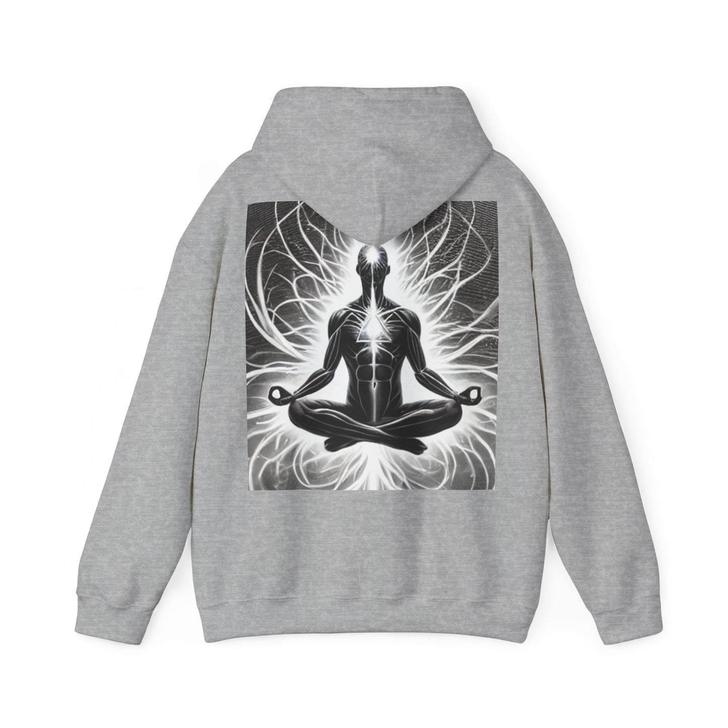 Meditation Power Within Fleece Hoodie | Living Is Power Merch