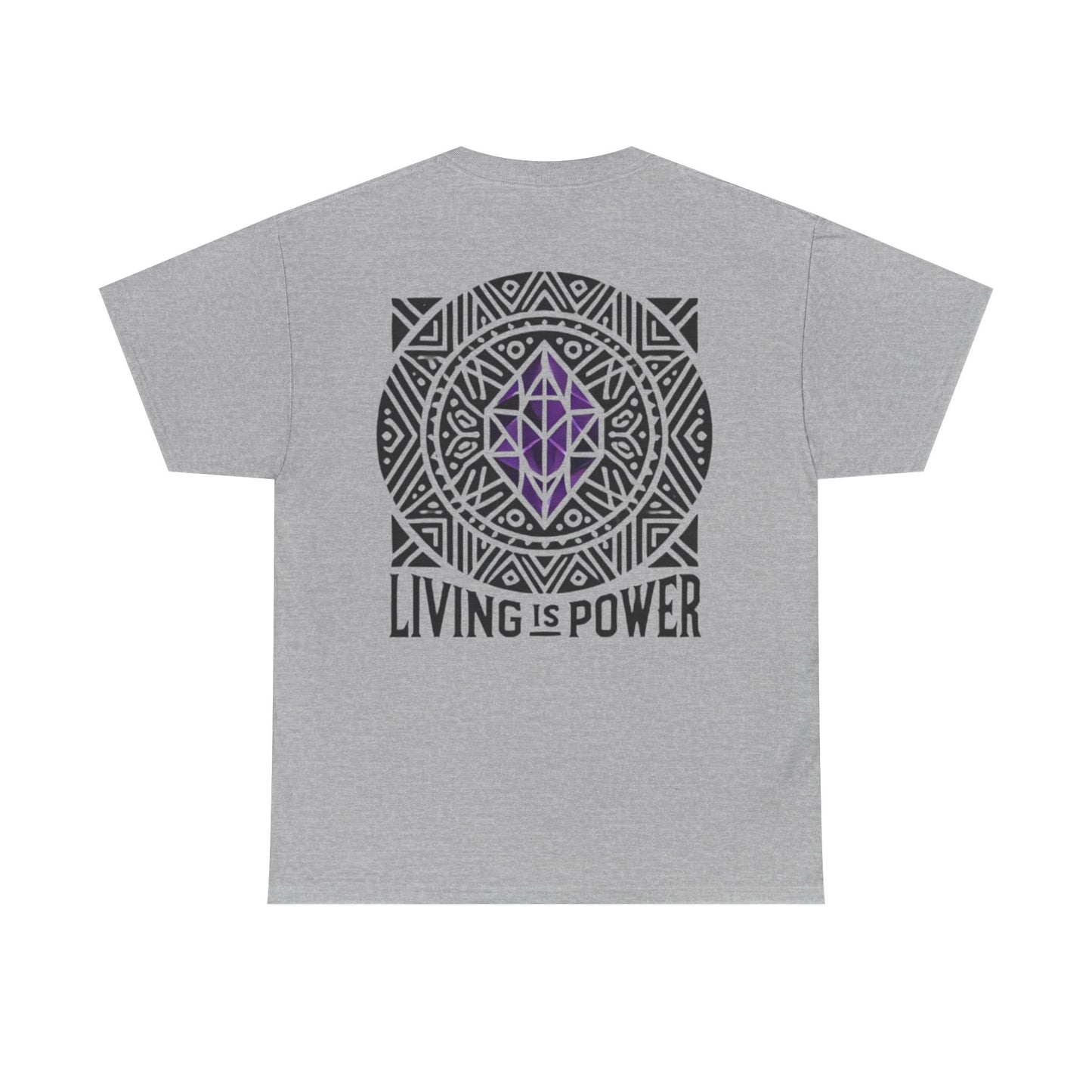 Crystal Power 'Living Is Power' T-Shirt , Crystal Apparel