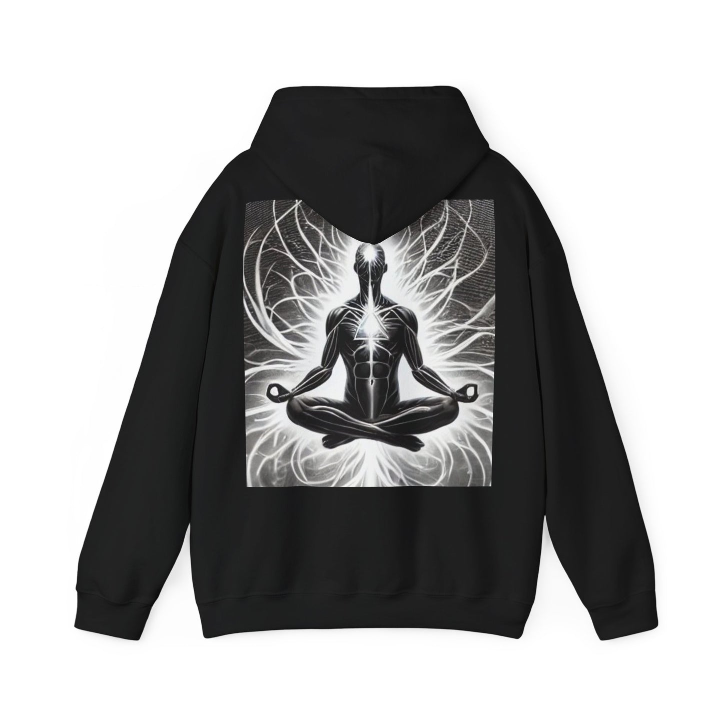 Meditation Power Within Fleece Hoodie | Living Is Power Merch