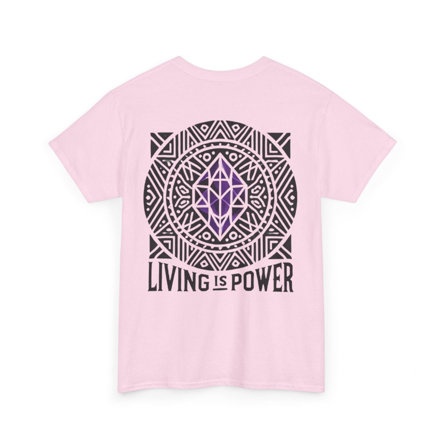 Crystal Power 'Living Is Power' T-Shirt , Crystal Apparel