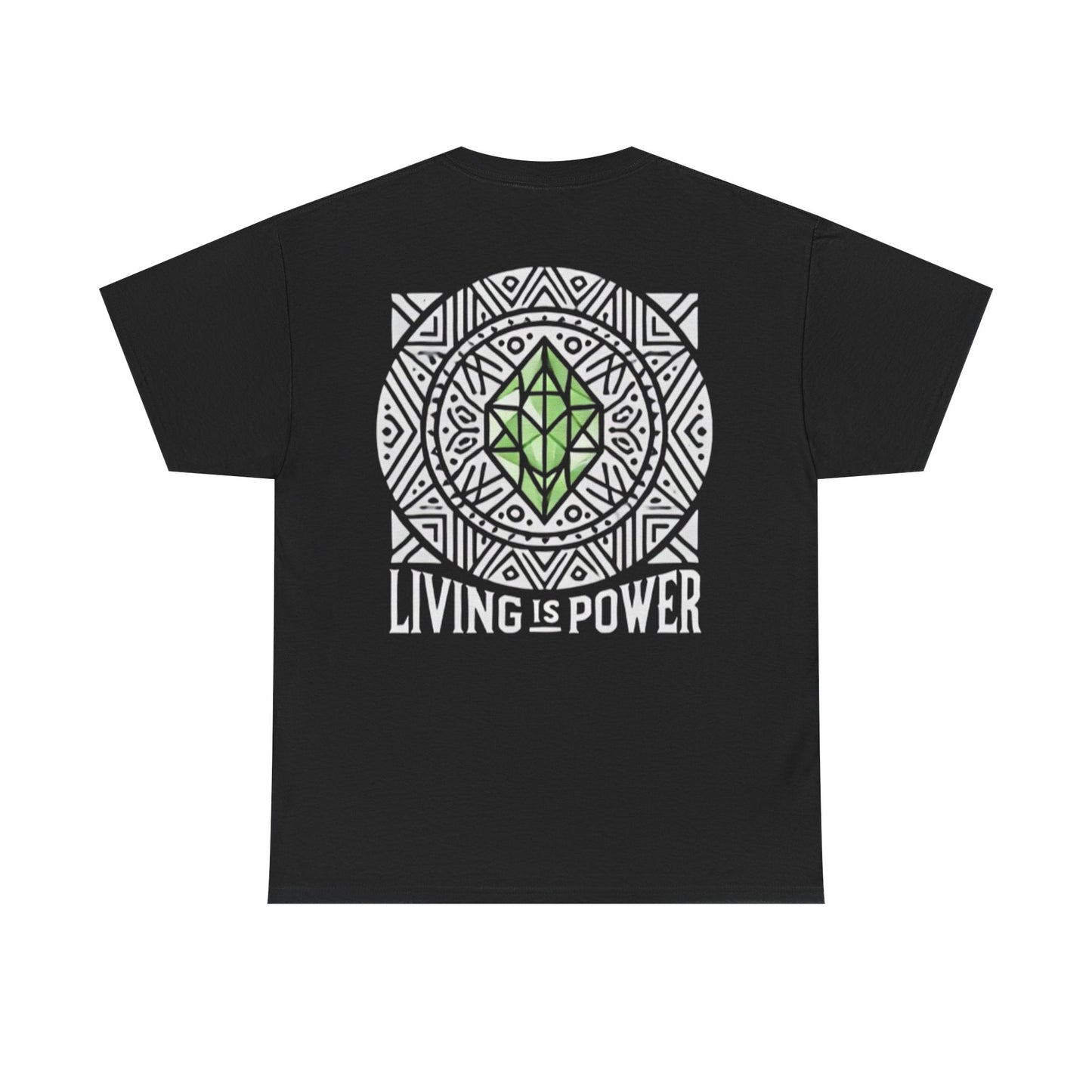 Crystal Power 'Living Is Power' T-Shirt , Crystal Apparel