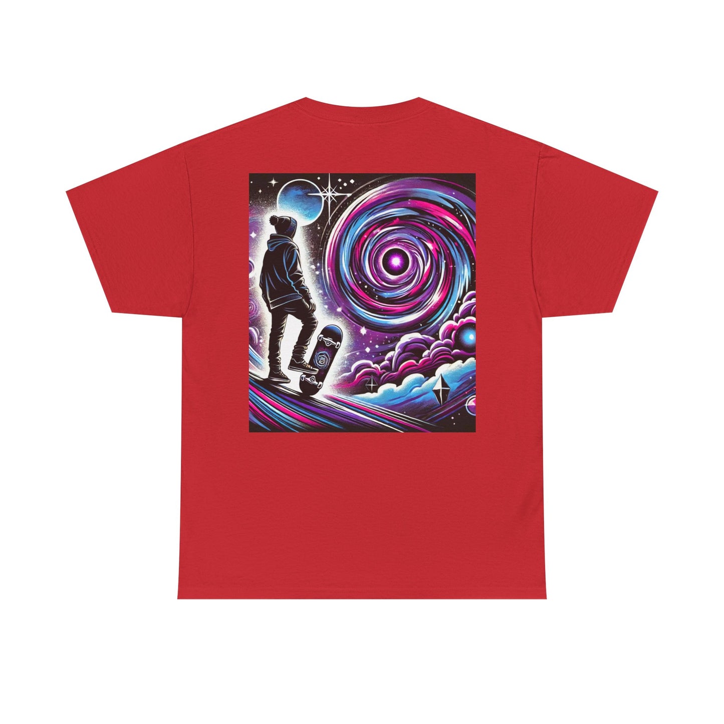 Skaters Universal Dream Graphic Tee - Living is Power Merchandise, Unisex T-Shirt, Skateboarder Gift, Streetwear Shirt, Skater