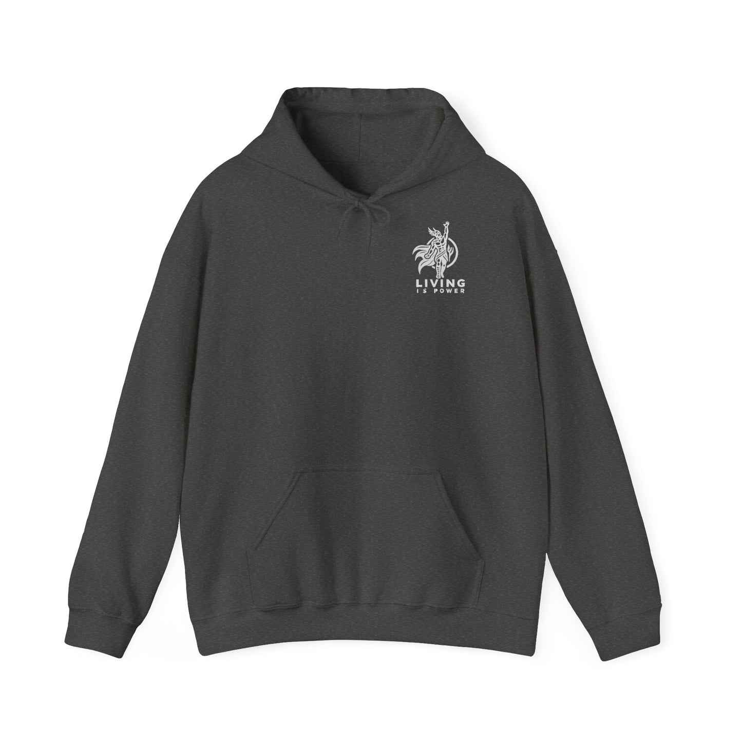 Athenian Warrior Hoodie, The Power Within | Living Is Power Merchandise