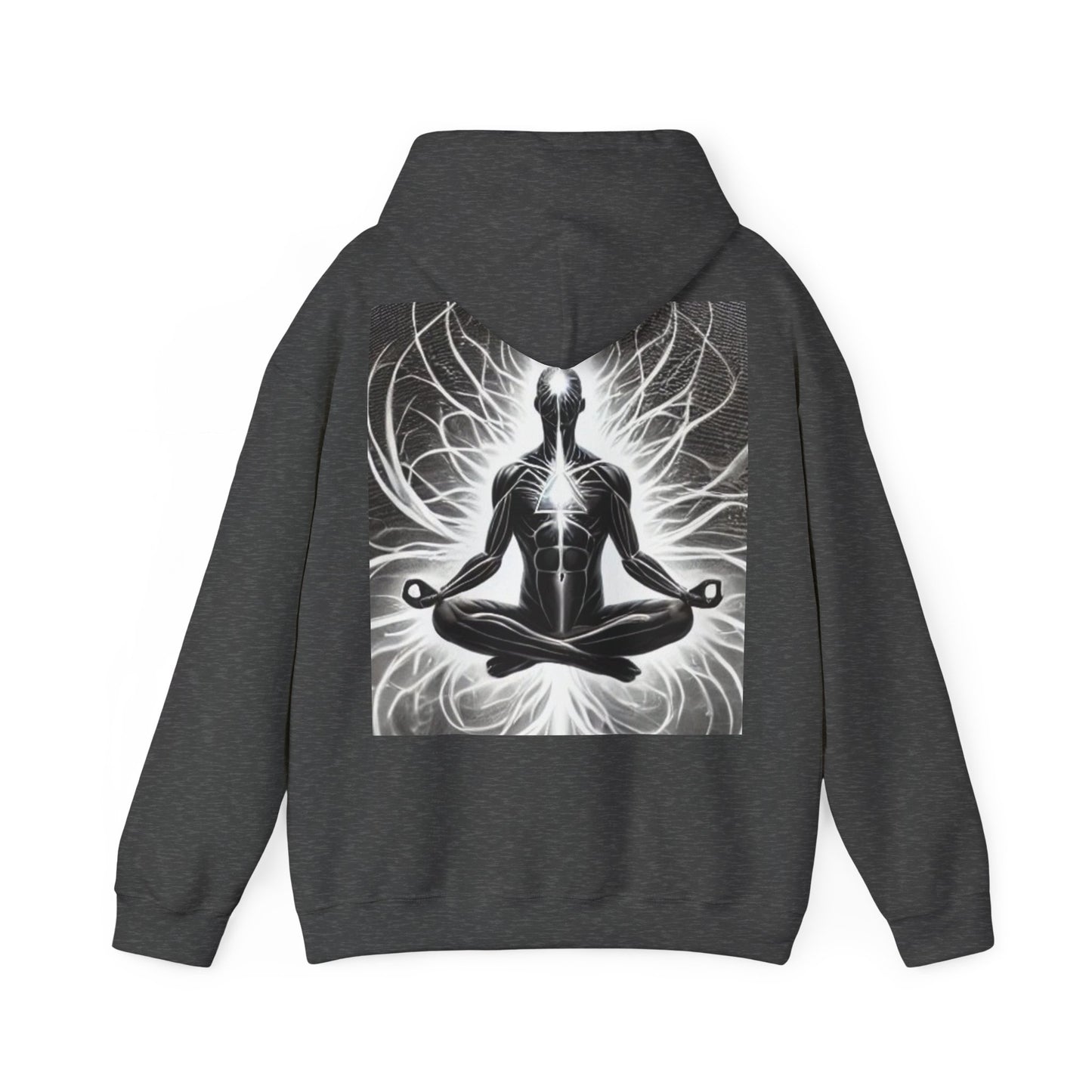 Meditation Power Within Fleece Hoodie | Living Is Power Merch