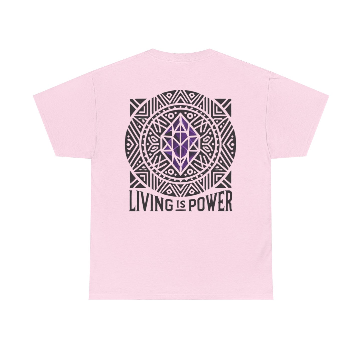 Crystal Power 'Living Is Power' T-Shirt , Crystal Apparel