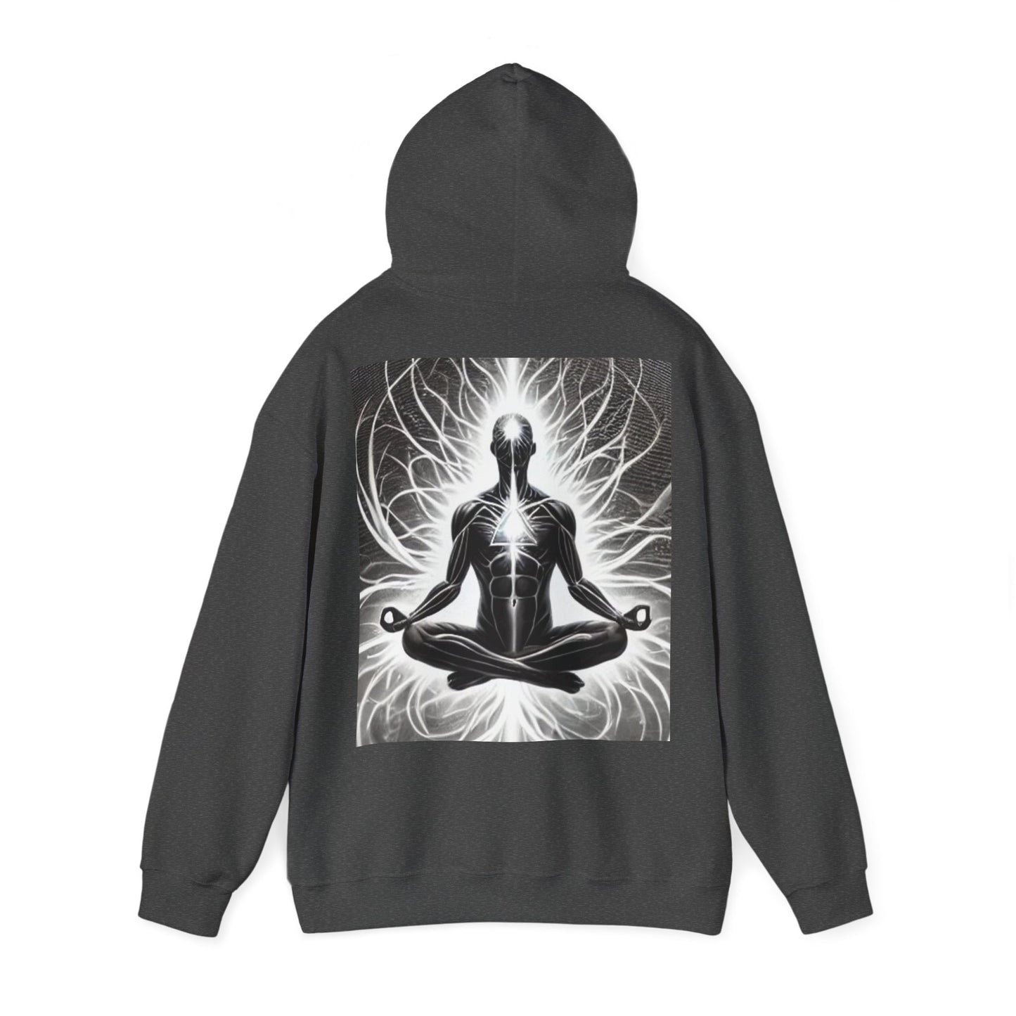 Meditation Power Within Fleece Hoodie | Living Is Power Merch