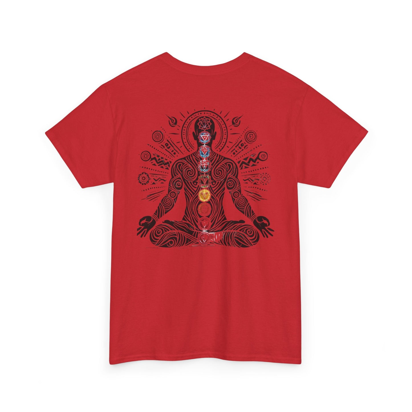 Meditation Graphic T-Shirt , Living Is Power Unisex Tee,  Empowering Mindfulness Apparel