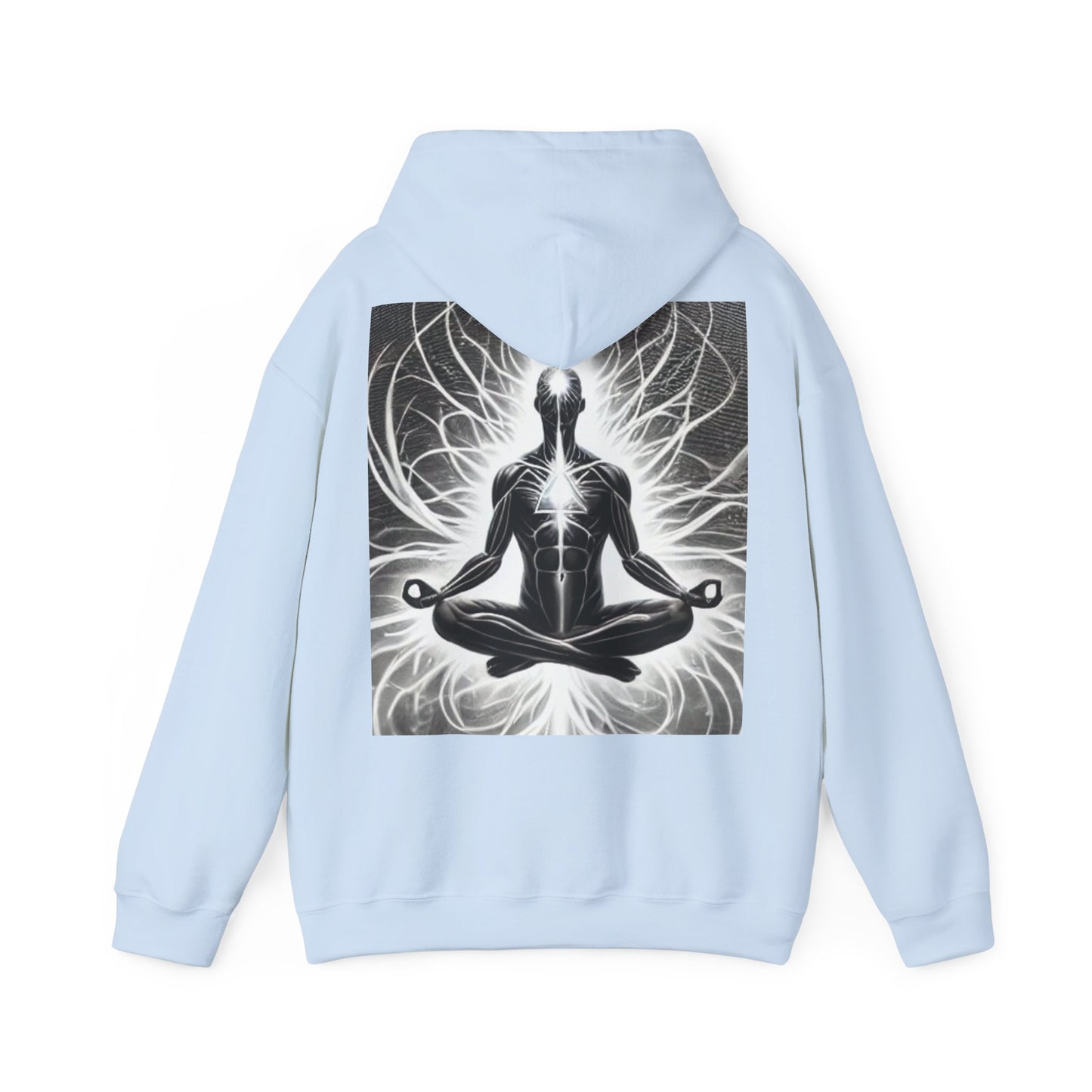 Meditation Power Within Fleece Hoodie | Living Is Power Merch