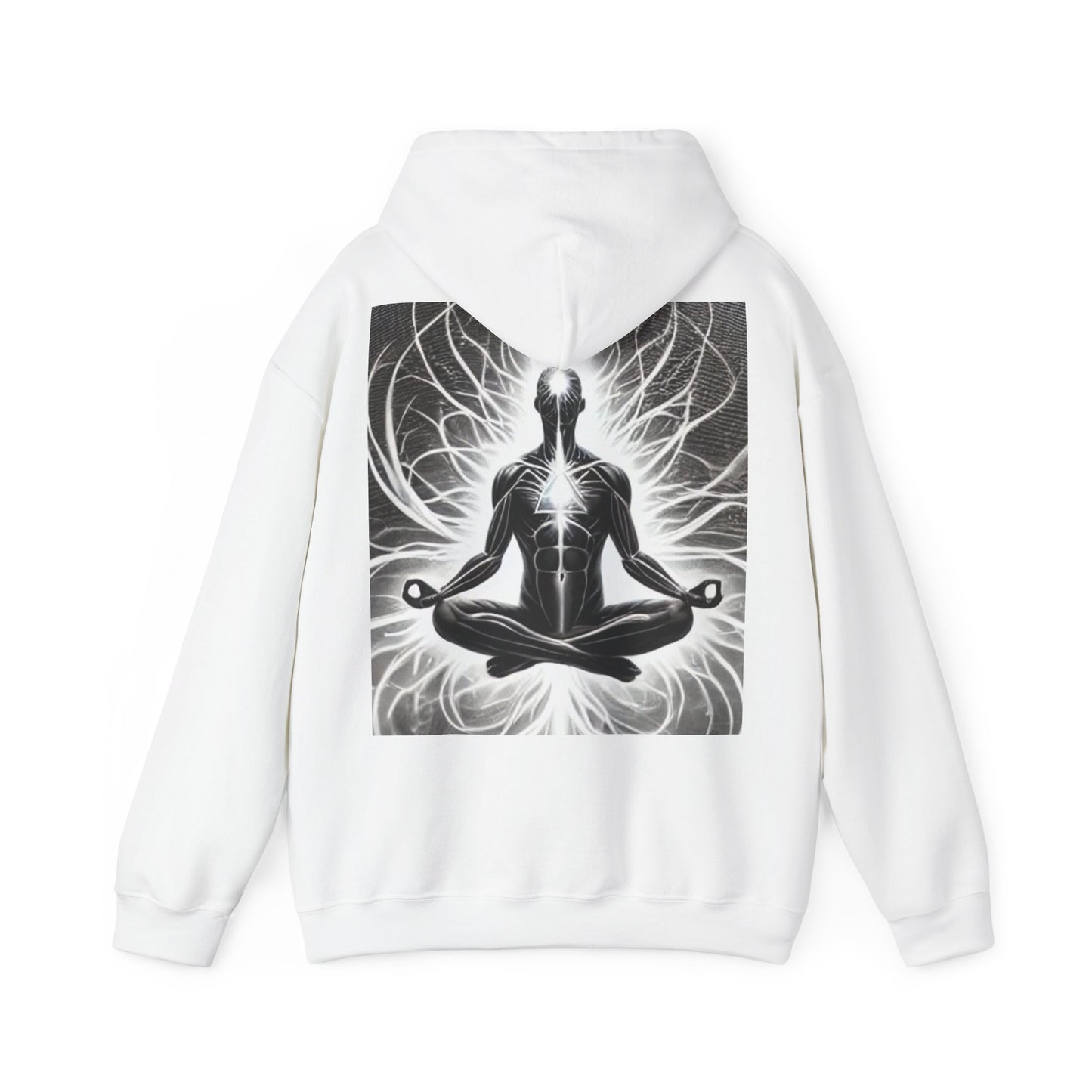 Meditation Power Within Fleece Hoodie | Living Is Power Merch