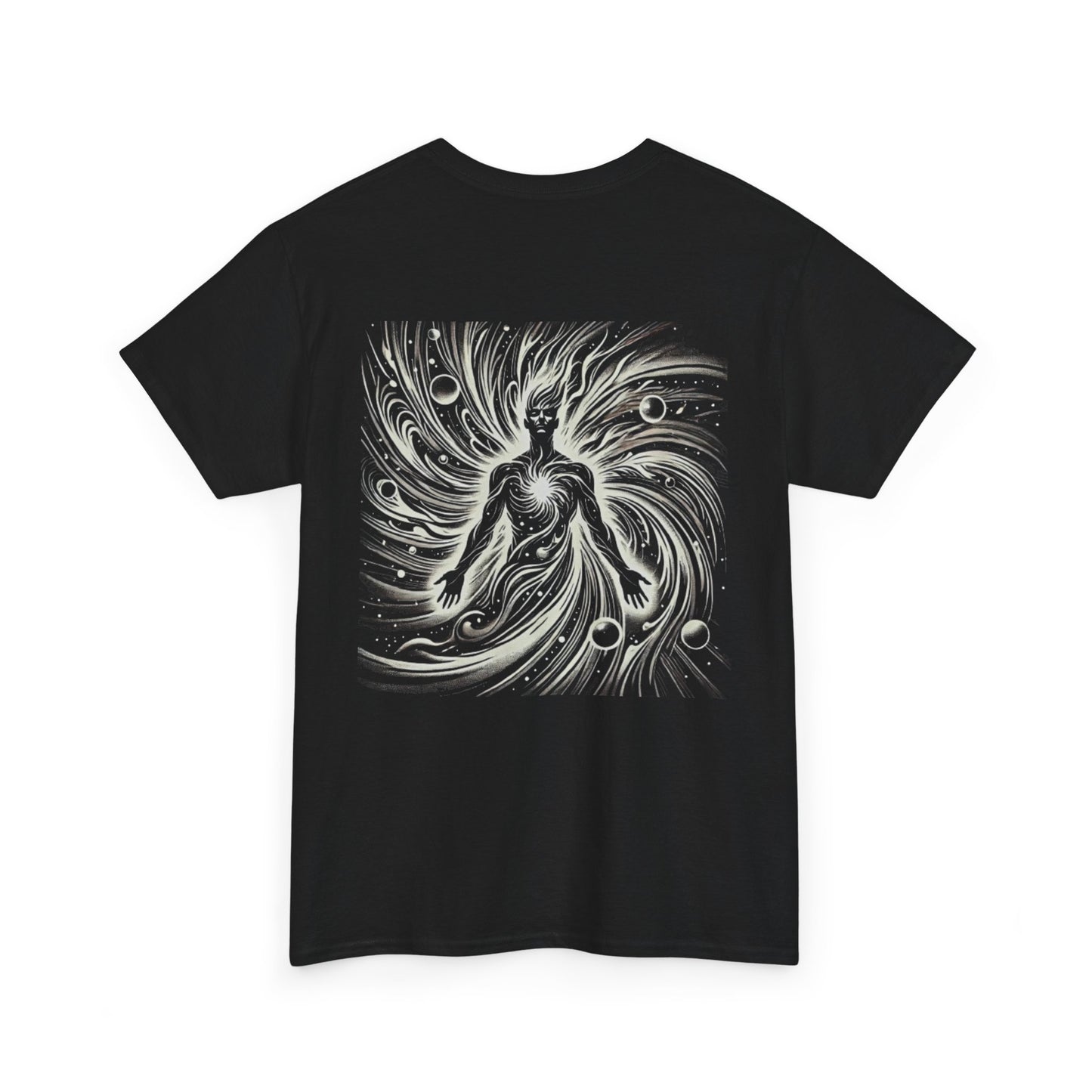 Energy Within White on Black, Living Is Power Logo, Bold Power Graphic T Shirt, Inspirational Merchandise