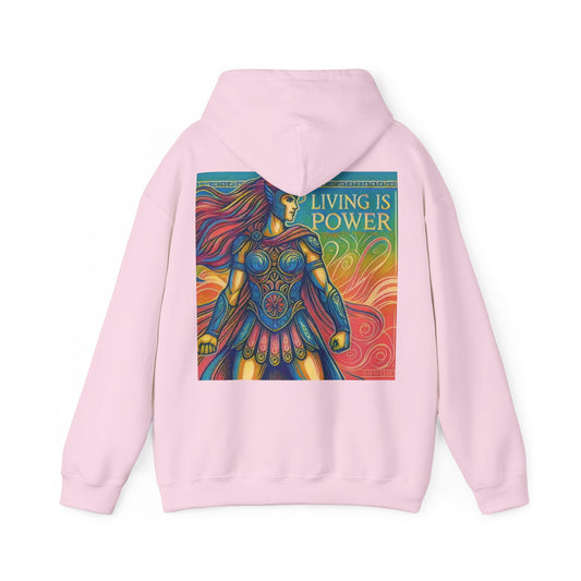 Greek Amazon Warrior Hoodie, The Power Within | Living Is Power Merchandise