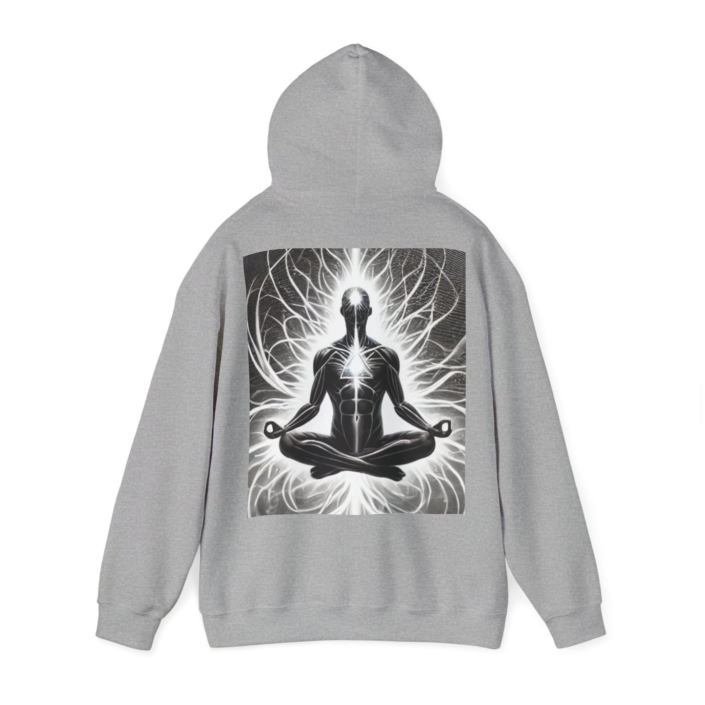 Meditation Power Within Fleece Hoodie | Living Is Power Merch