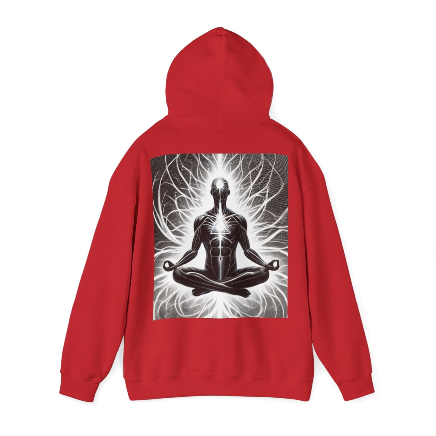 Meditation Power Within Fleece Hoodie | Living Is Power Merch