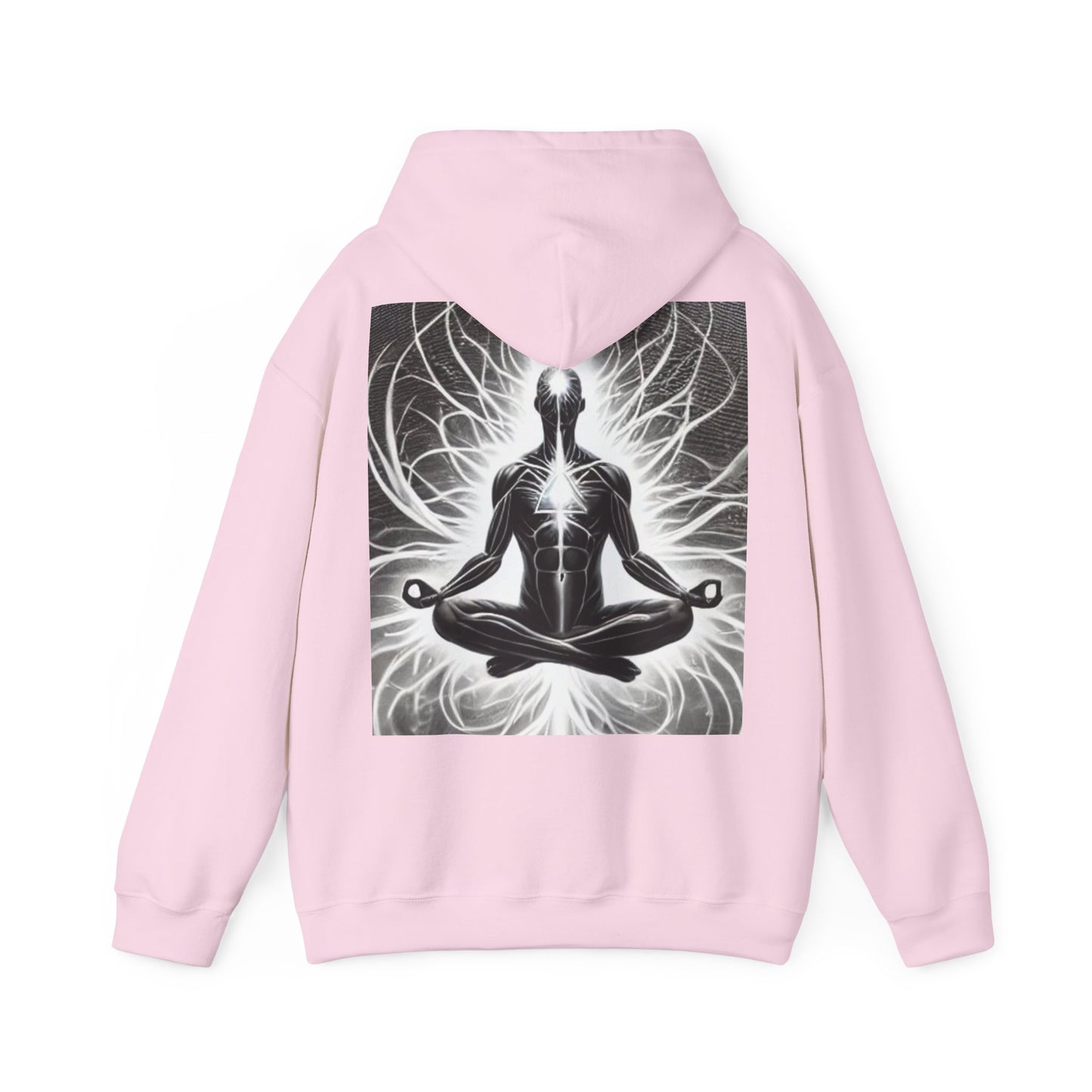 Meditation Power Within Fleece Hoodie | Living Is Power Merch