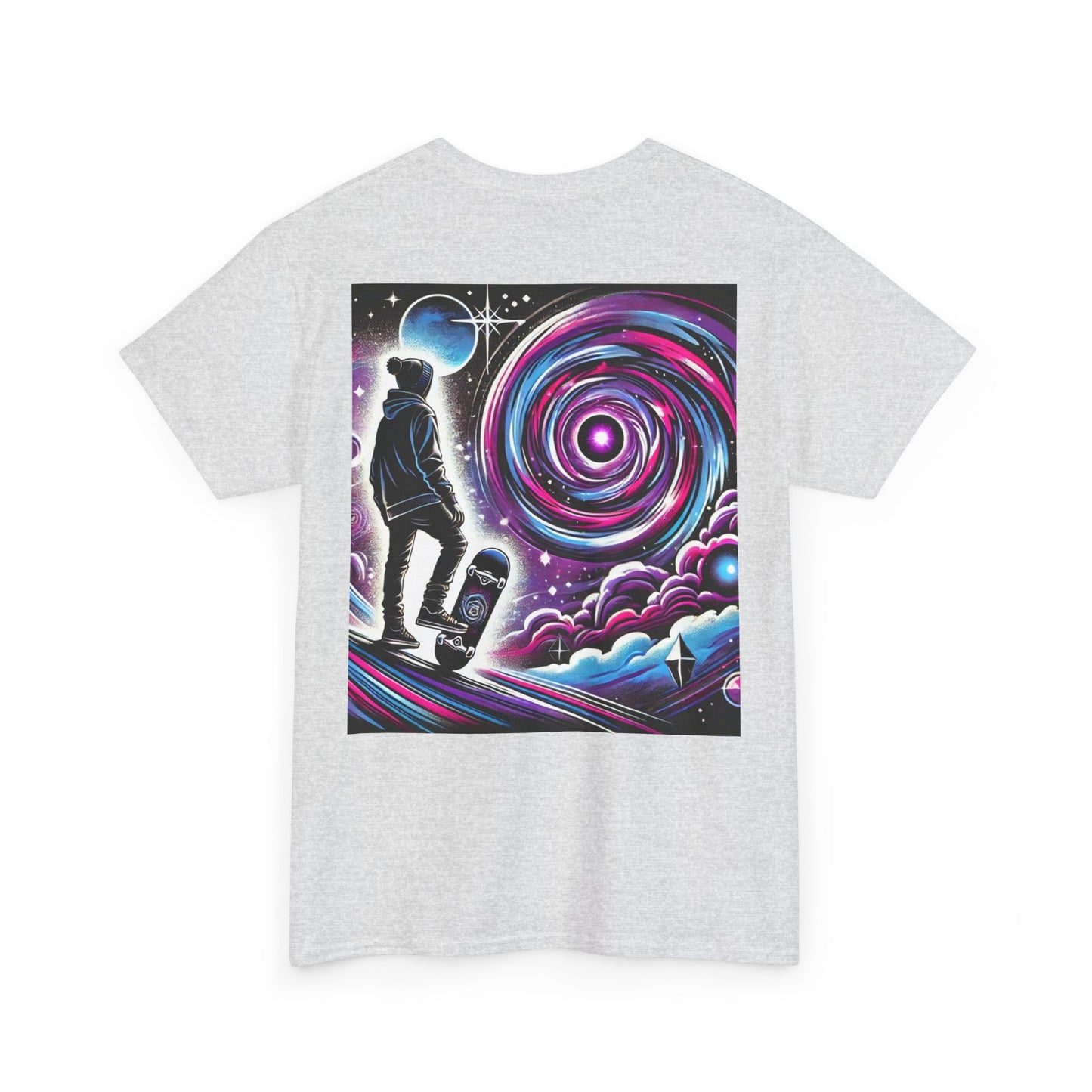 Skaters Universal Dream Graphic Tee - Living is Power Merchandise, Unisex T-Shirt, Skateboarder Gift, Streetwear Shirt, Skater