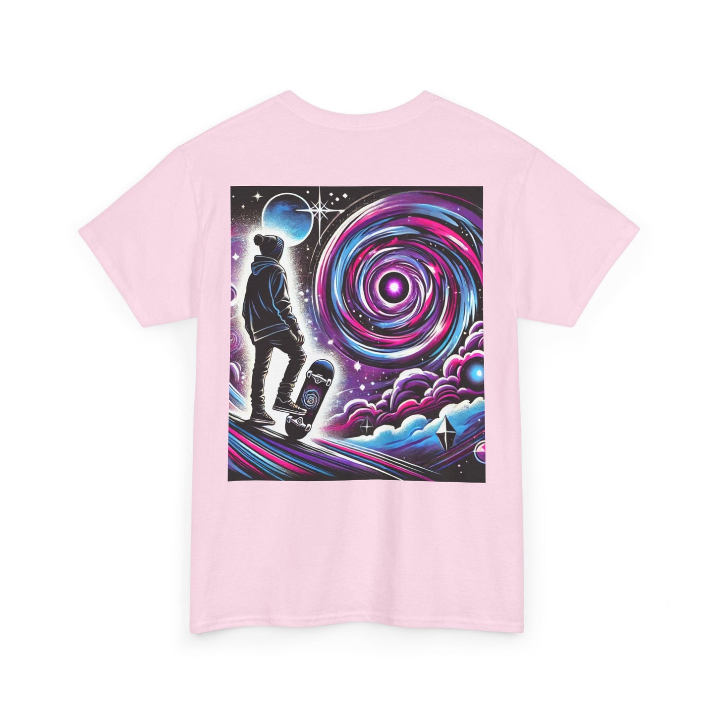 Skaters Universal Dream Graphic Tee - Living is Power Merchandise, Unisex T-Shirt, Skateboarder Gift, Streetwear Shirt, Skater