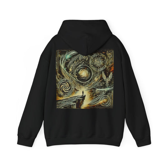 Dream Beyond Living Is Power Graphic Hoodie - Unisex Hoodie , Skateboarder Gift, Streetwear, Skater, Casual