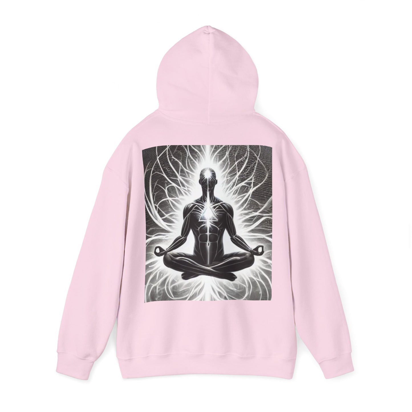 Meditation Power Within Fleece Hoodie | Living Is Power Merch