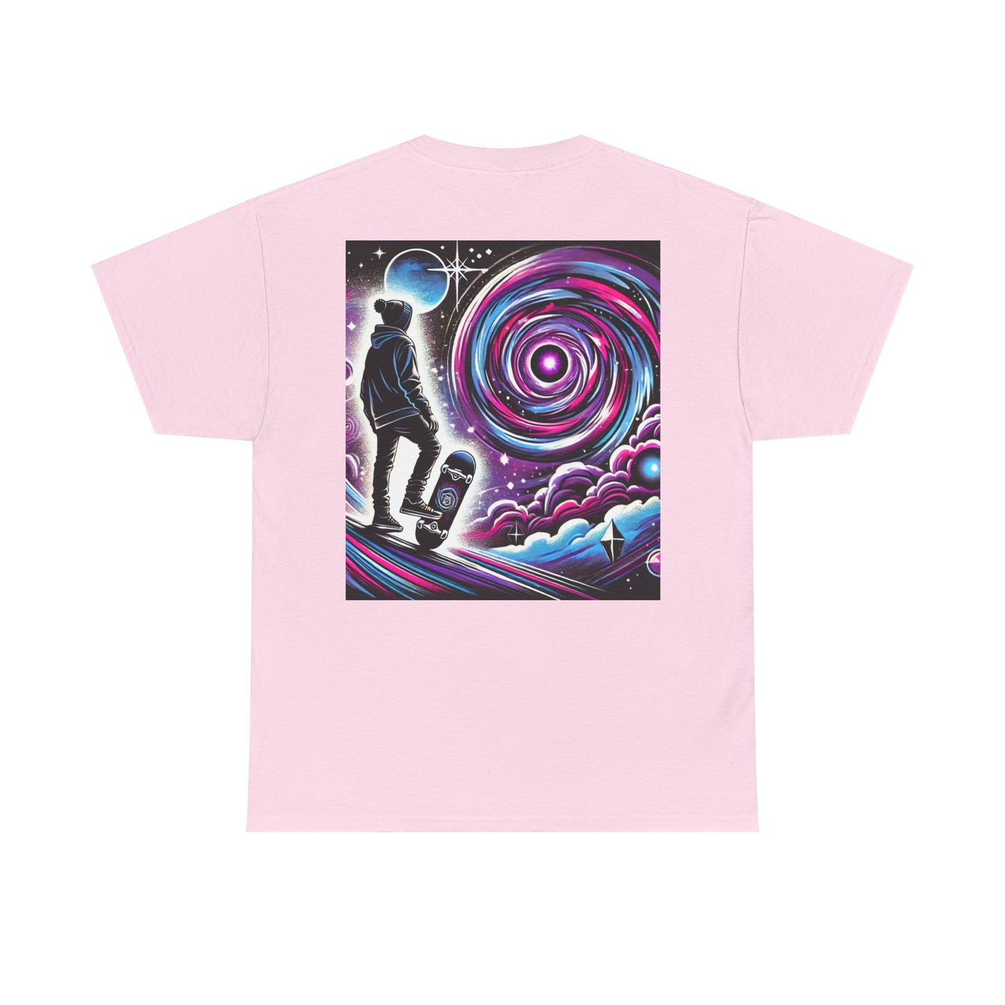 Skaters Universal Dream Graphic Tee - Living is Power Merchandise, Unisex T-Shirt, Skateboarder Gift, Streetwear Shirt, Skater