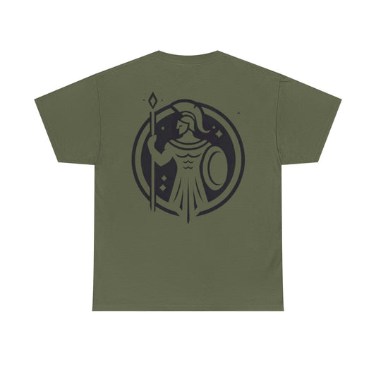 Athenian Soldier Logo, Living Is Power Graphics, Streetwear, Skate wear