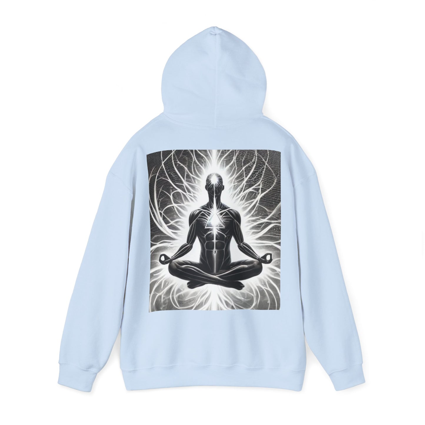 Meditation Power Within Fleece Hoodie | Living Is Power Merch